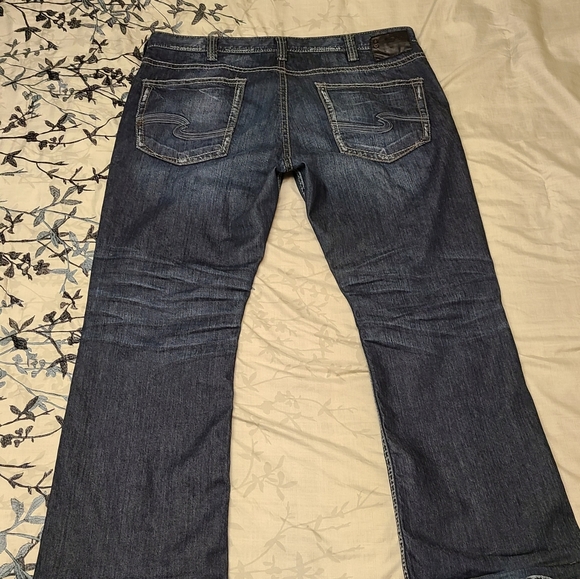 Men's silver jeans 40x32 - Picture 2 of 9